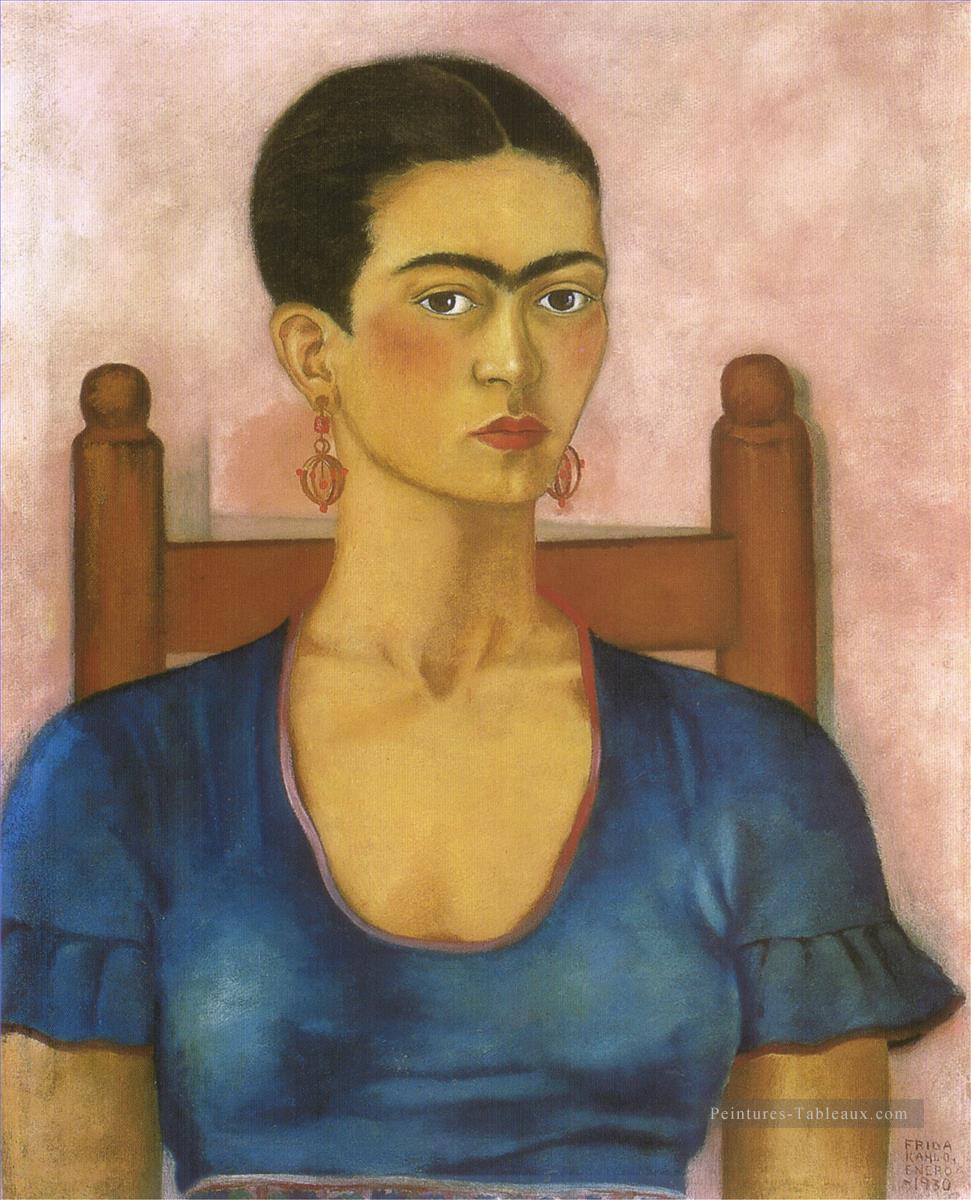 Autoportrait 1930 féminisme Frida Kahlo Peintures à l'huile